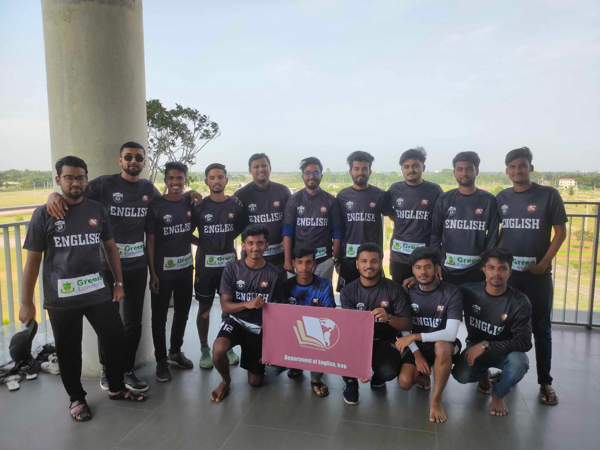5th Green Intra-University Football Tournament-2023: Support Our English Department Team!