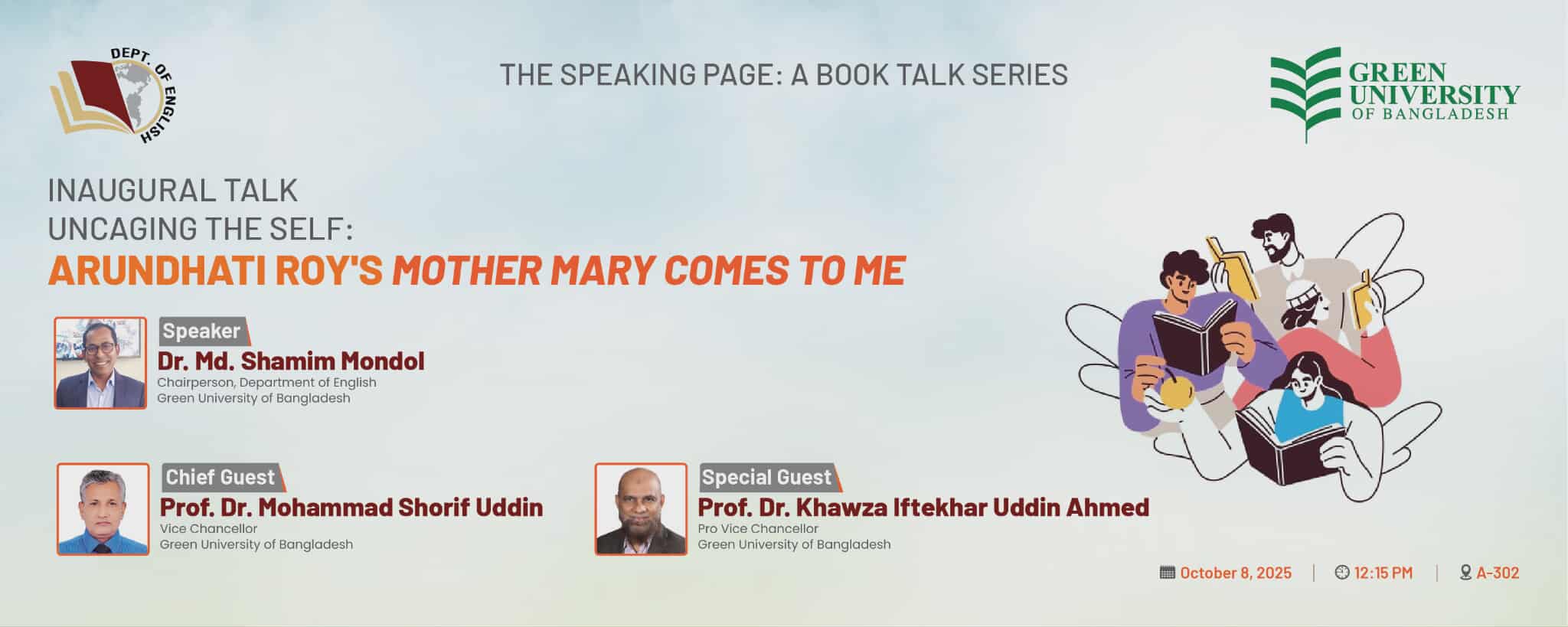 Uncaging the Self: Arundhati Roy's Mother Mary Comes to Me [The Speaking Page: A Book Talk Series]