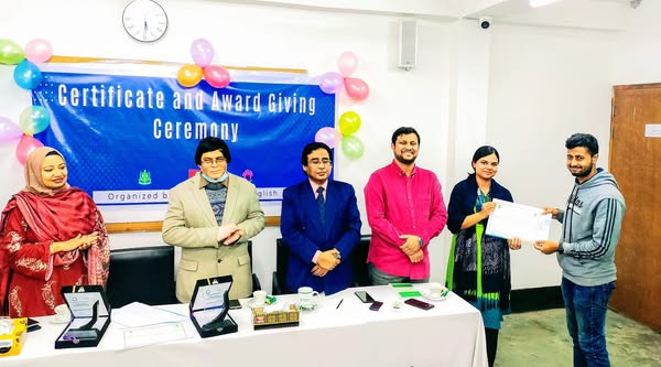 Certificate and Award Giving Ceremony for ITD 2022 Volunteers