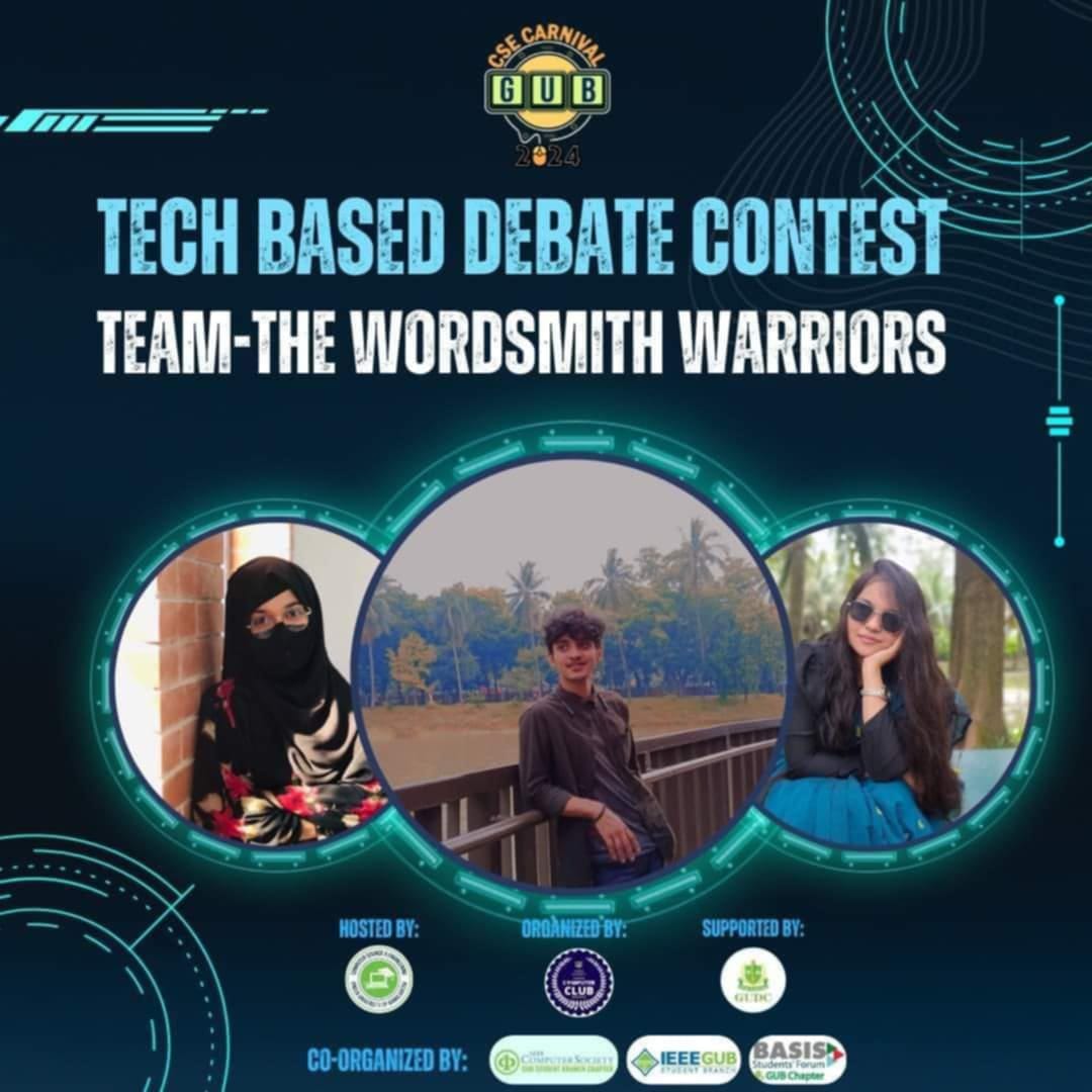 Congratulations to Our Champion Debate Team!