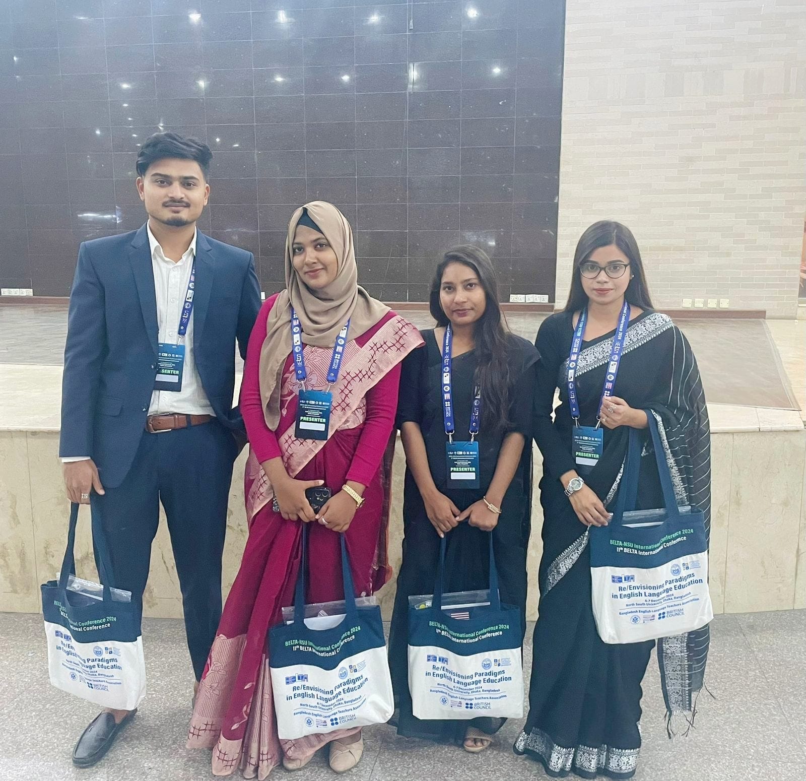Department of English Students Present at BELTA-NSU International Conference 2024