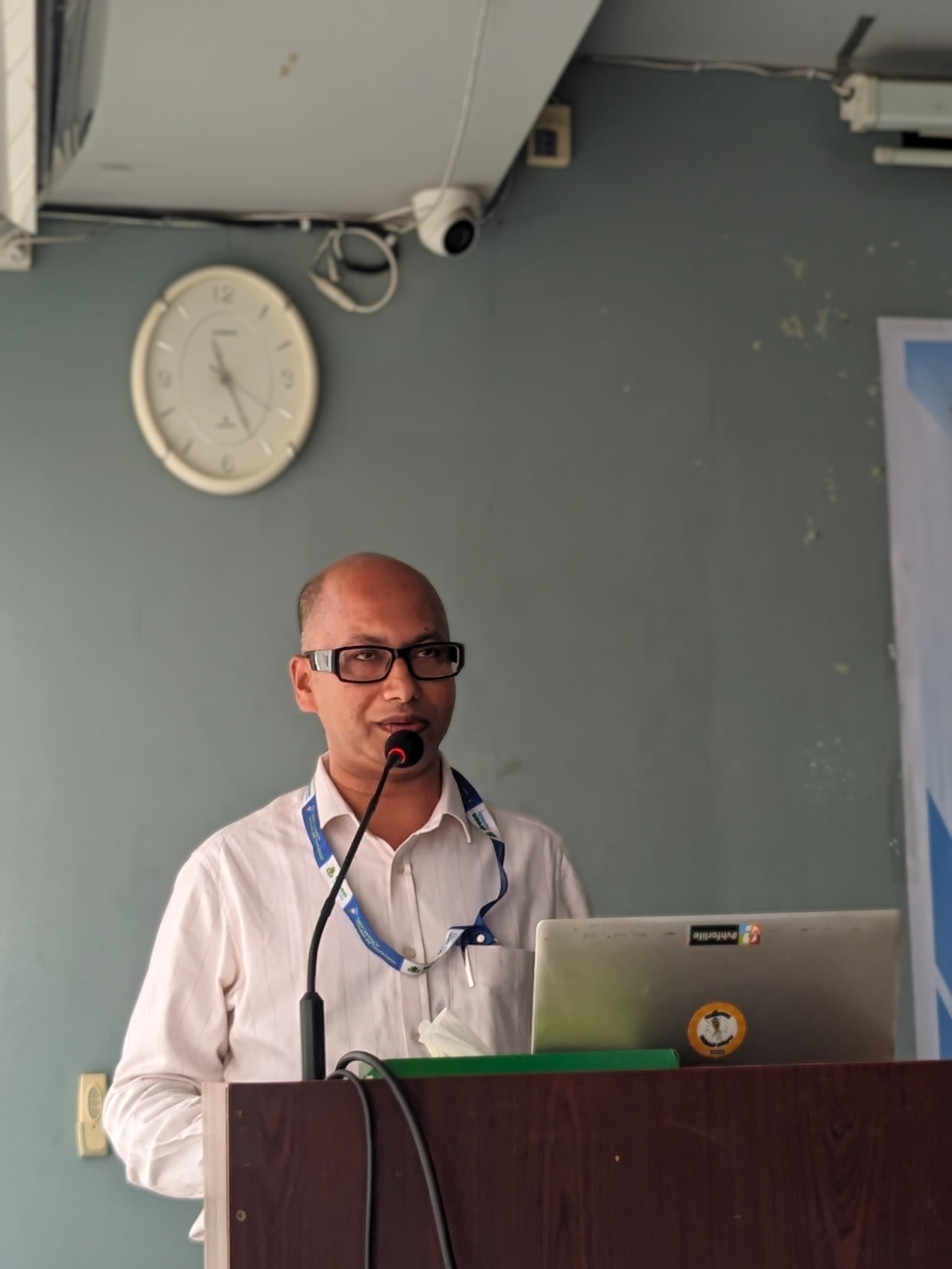 Successful  Faculty presentation by Dr. Elham Hossain