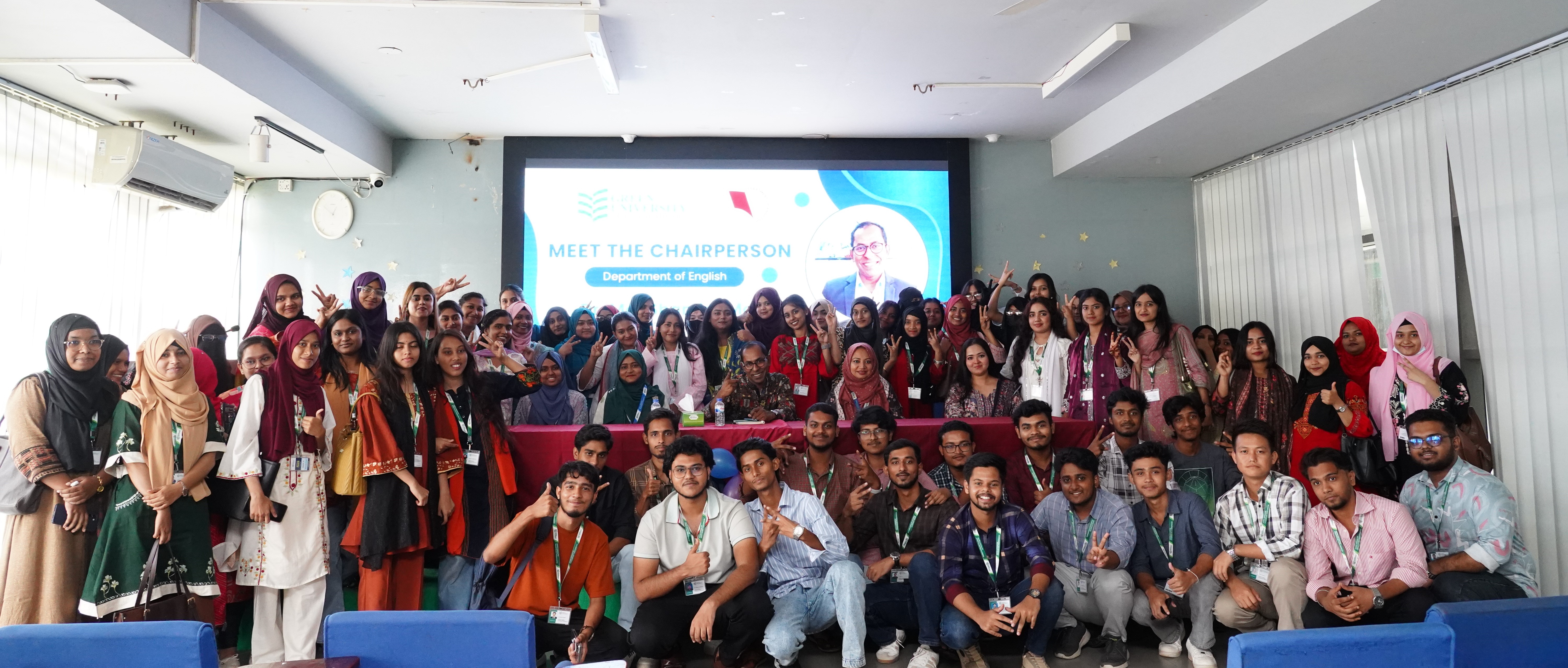 Successful Completion of "Meet the Chairperson", Department of English